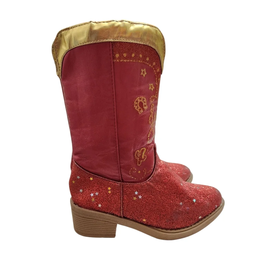 Disney Jessie Cowgirl‎ Boots for Kids Toy Story 2 Girls Dress Up Costume Shoes